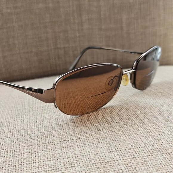 Celine Dion Women Eyeglasses CD5771 Brown Tone Half Rim Glasses 56[]15 135 - Picture 1 of 12